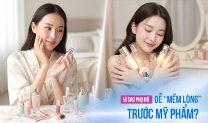 Vì sao phụ nữ dễ “mềm lòng” trước mỹ phẩm?