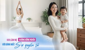 Khi làm mẹ không đồng nghĩa với đánh mất sự quyến rũ