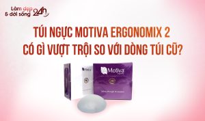Túi ngực Motiva Ergonomix 2 có gì vượt trội so với dòng túi cũ?